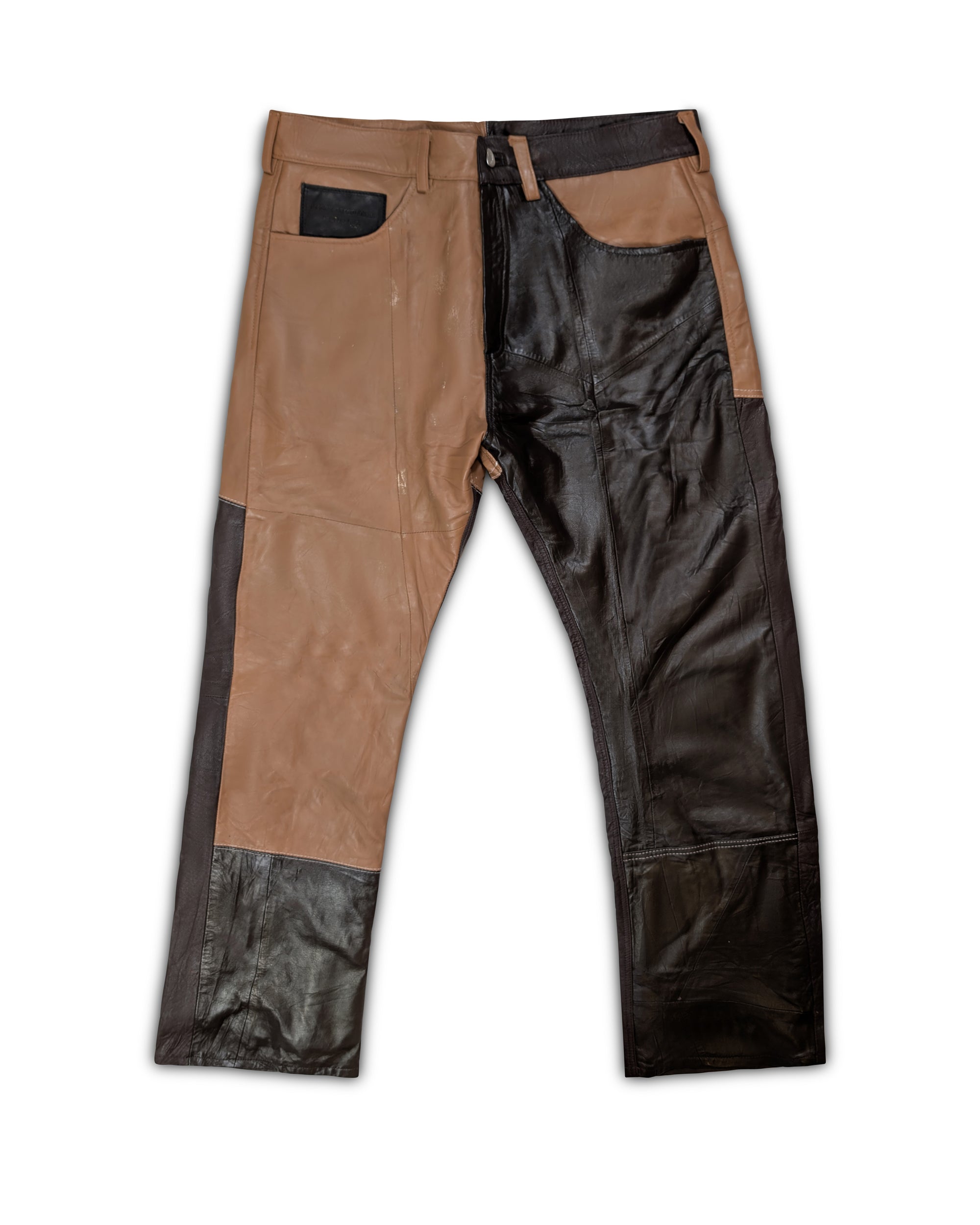 Archive Leather Jeans 32001