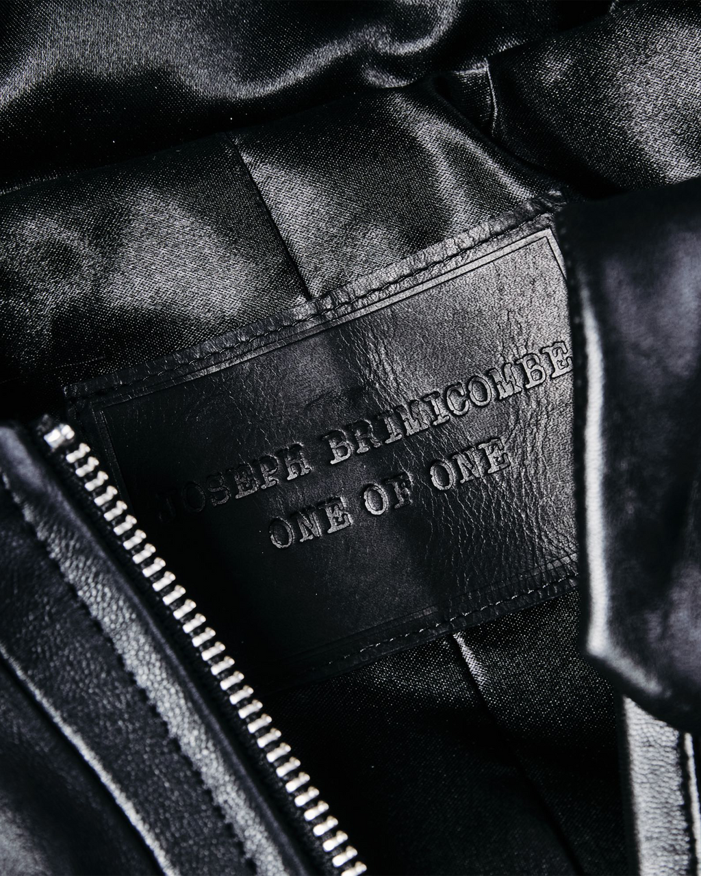 Leather Hooded Jacket - XXL001