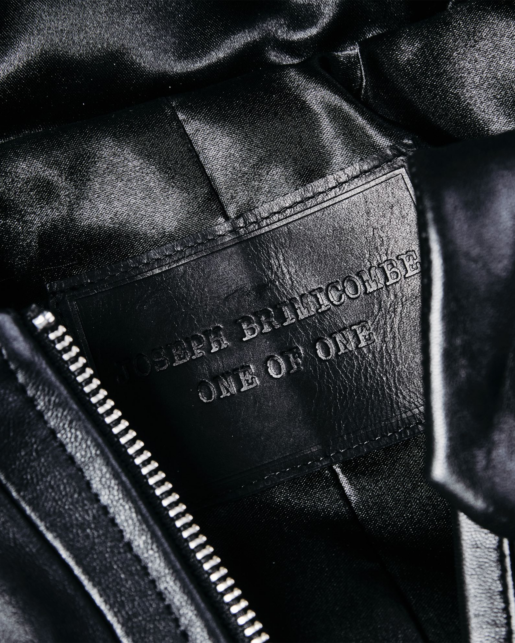 Leather Hooded Jacket - XXL001