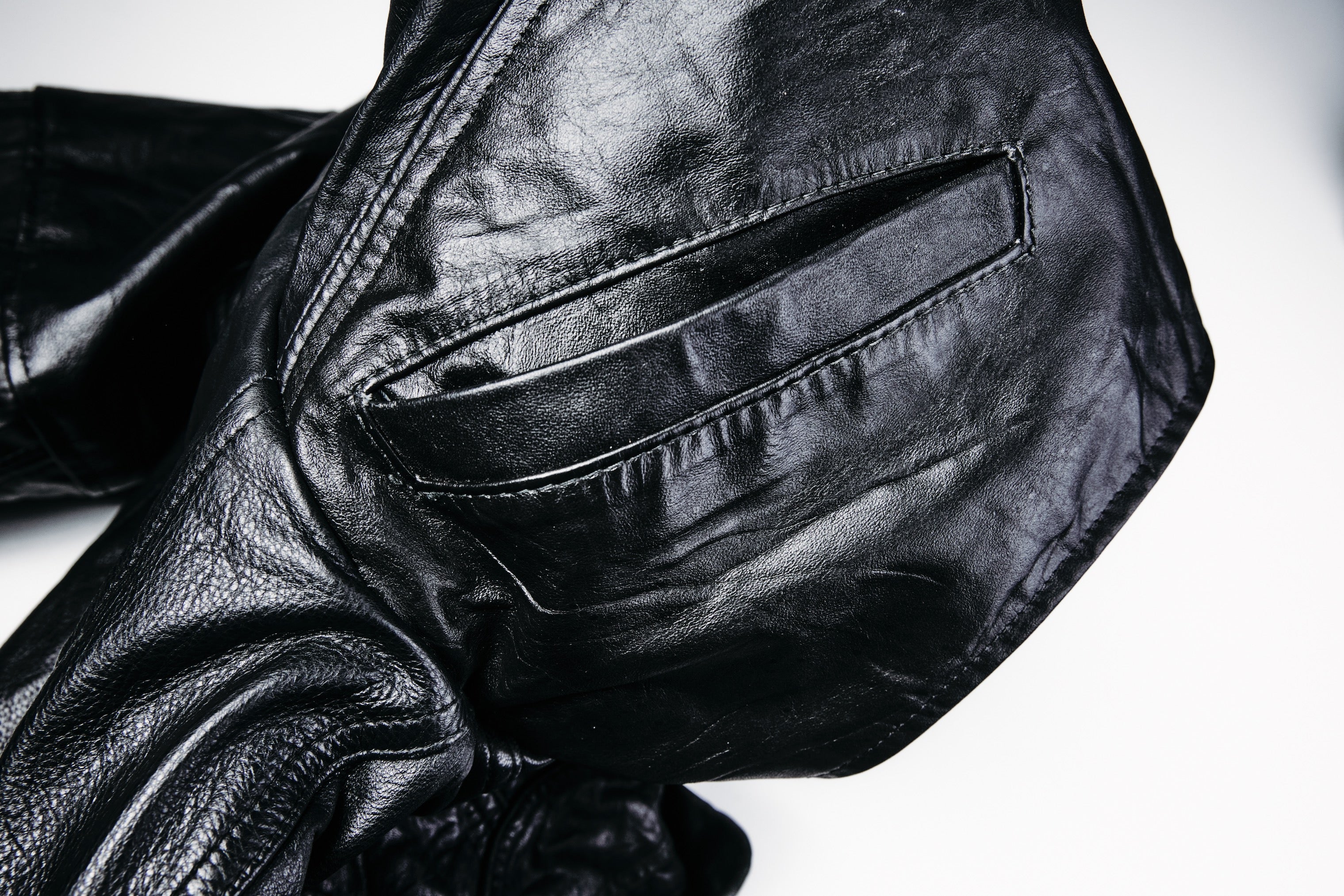 Leather Hooded Jacket - XS001 – Joseph Brimicombe One of One
