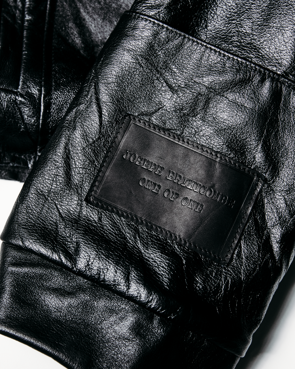 Leather Hooded Jacket - M002