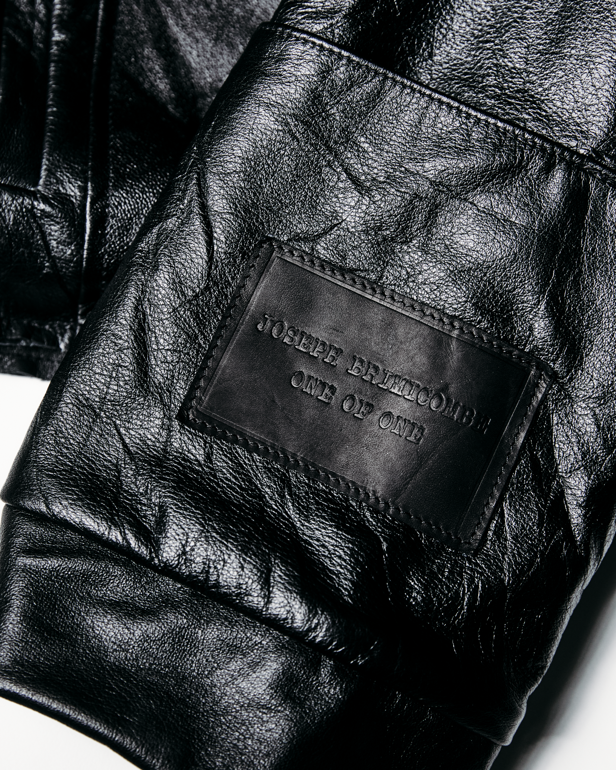 Leather Hooded Jacket - M002