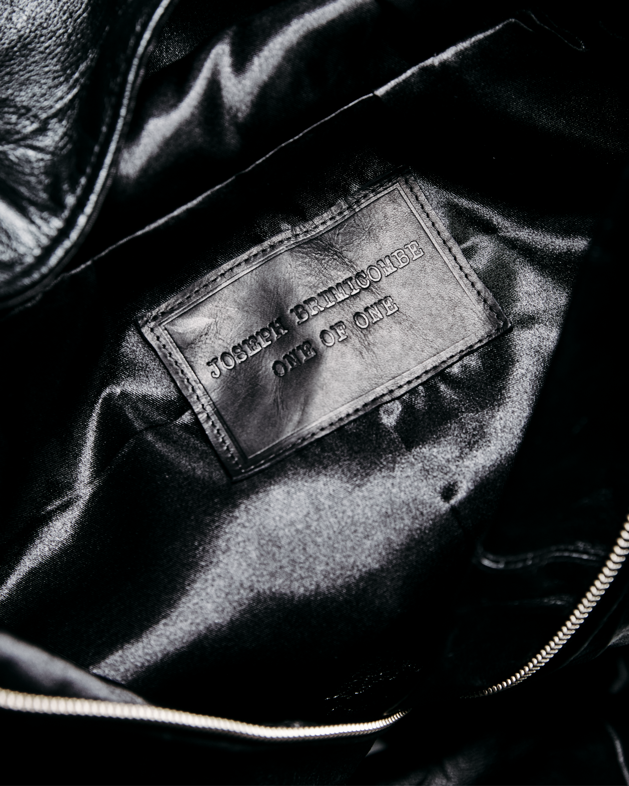 Leather Hooded Jacket - M004