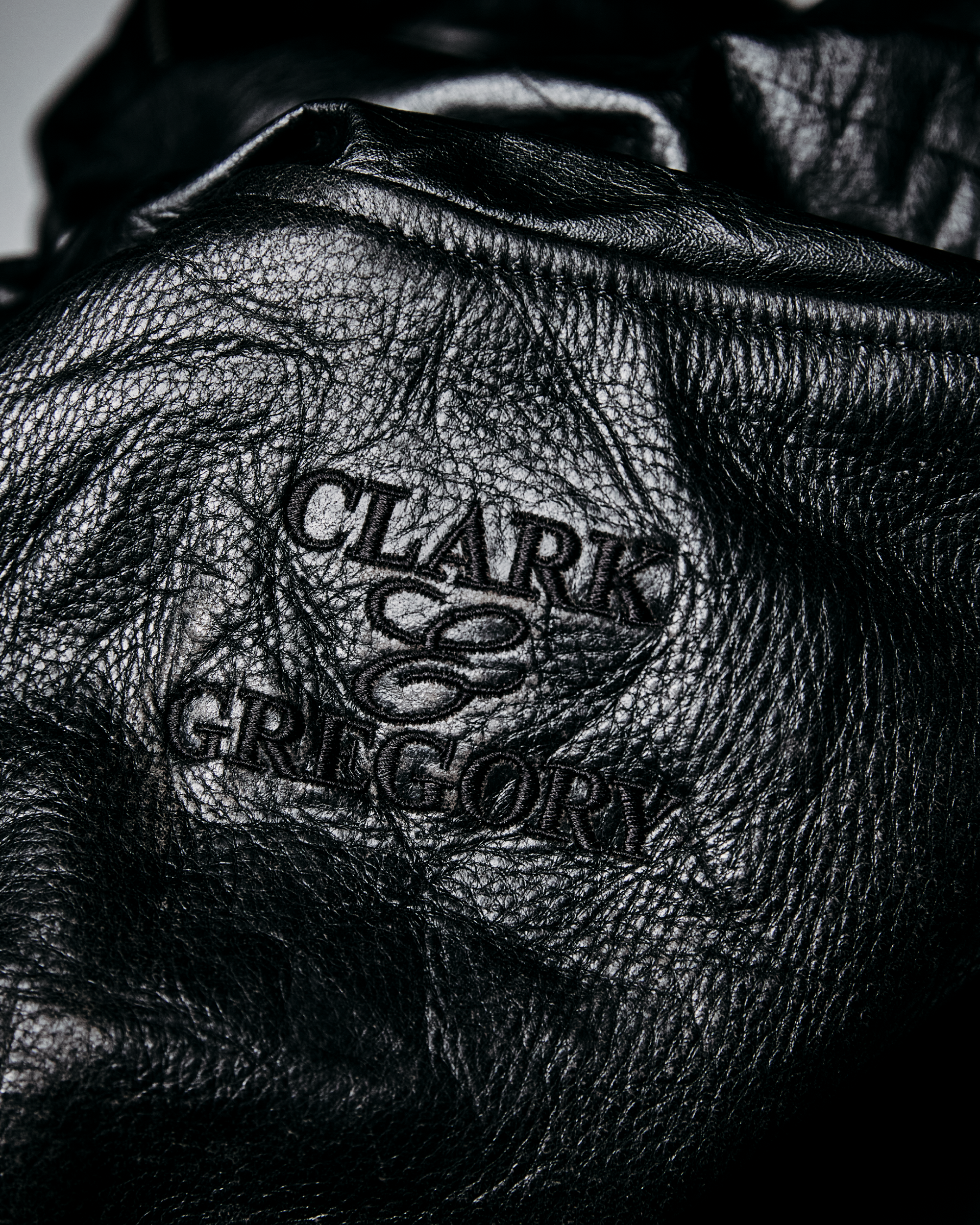 Leather Hooded Jacket - L002